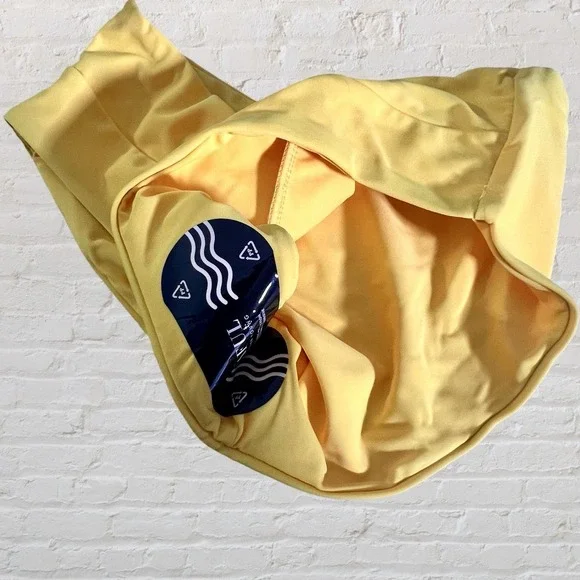 Zaful Women's 2 Piece Striped Top Bikini Set High Low Bottom Size S Beachy NWT - Picture 8 of 13